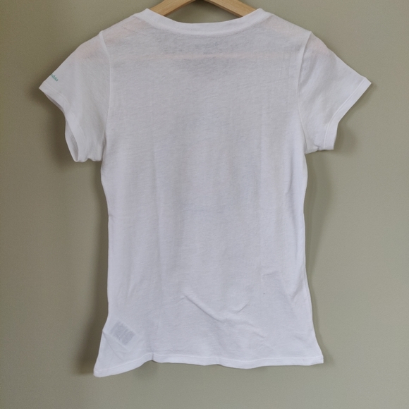 Columbia White Mandala Tee Shirt Extra Small - Picture 7 of 9